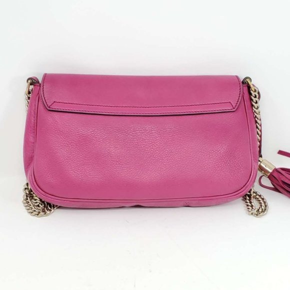 Auth Gucci Soho on Chain Crossbody Bag - Picture 3 of 12